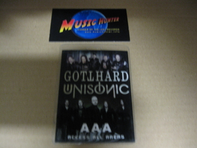 GOTTHARD & UNISONIC - MOSKOVA&PIETARI 2002 BACKSTAGE PASSI .