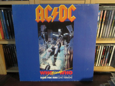 AC/DC:WHO MADE WHO/GUNS FOR HIRE 12"