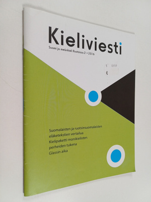 Kieliviesti - Suomen ja meänkieli Ruotsissa 2/2016