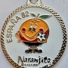VANHA Mitali Avaimenperä Jalkapallo MM-kisat 1982 Espanja - pikkukuva 2