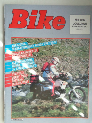 Bike Nro 8/1987 (17.5)