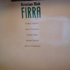 KRISTIAN BLAK :: FIRRA :: VINYYLI LP : FAROE ISLANDS 1990 - pikkukuva 1