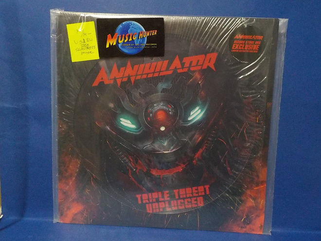 ANNIHILATOR - TRIPLE THREAT UNPLUGGED M-/M- U.S & EU 2020 LP