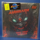 ANNIHILATOR - TRIPLE THREAT UNPLUGGED M-/M- U.S & EU 2020 LP - pikkukuva 1
