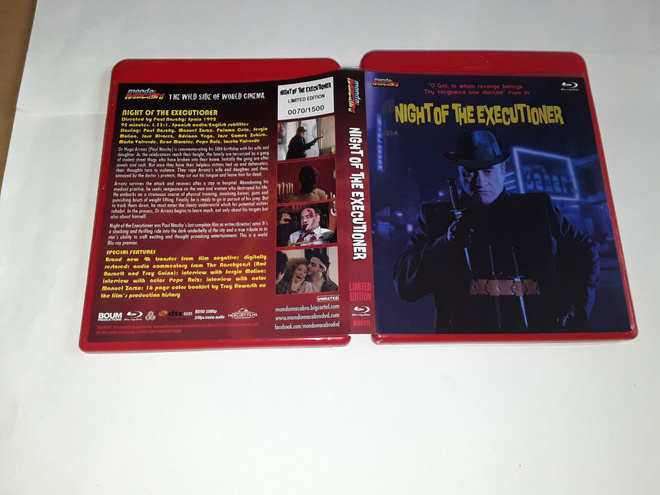 Night of the Executioner - US Region ABC Blu-Ray Mondo Macab