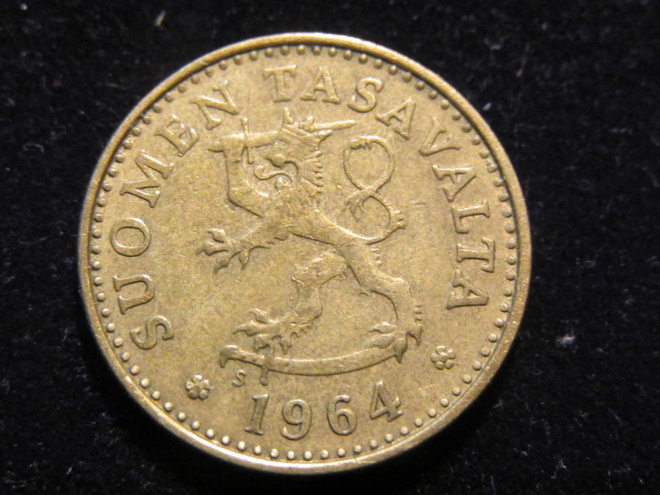 10 penniä 1964