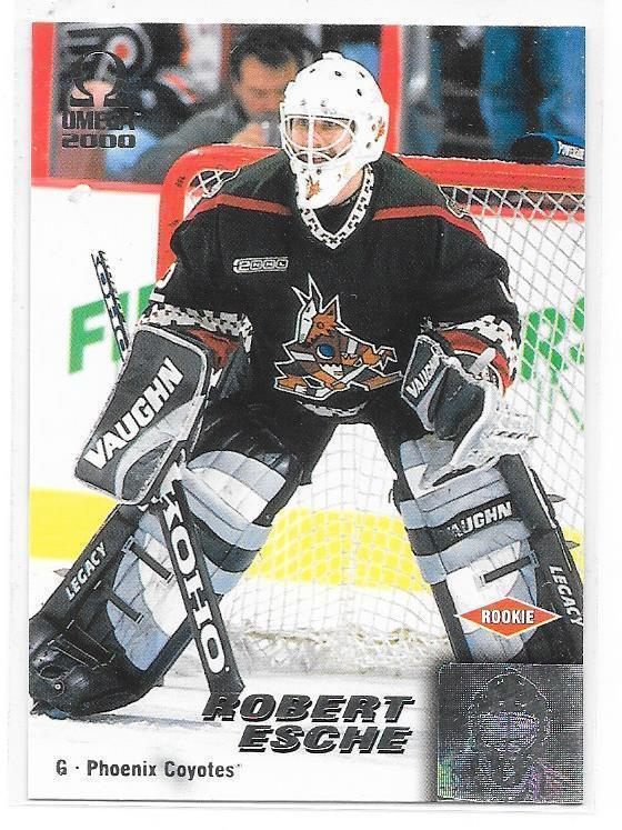 99-00 Pacific Omega #180 Robert Esche Phoenix Coyotes MV RC