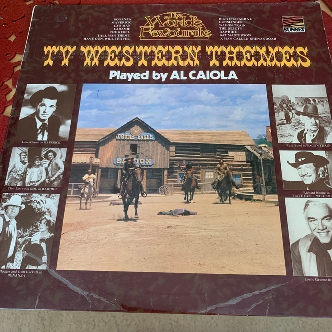 AL CAIOLA: TV Western Themes * UK 1969