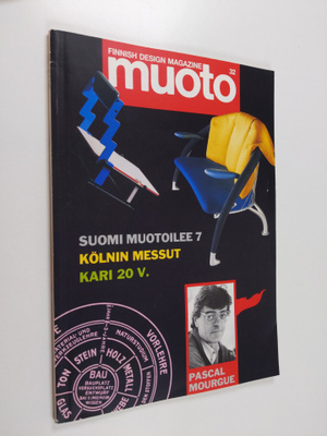 Muoto nro 32 1989 : Finnish design magazine