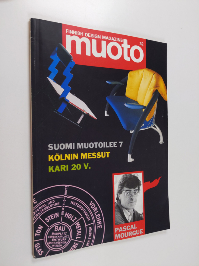 Muoto nro 32 1989 : Finnish design magazine
