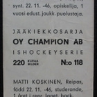 Matti Koskinen Reipas Champion 1966 - pikkukuva 2