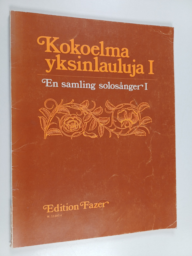 Kokoelma yksinlauluja 1 = En samling solosånger 1