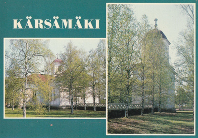 KIRKKOKORTTI - KÄRSÄMÄEN KIRKKO - 1