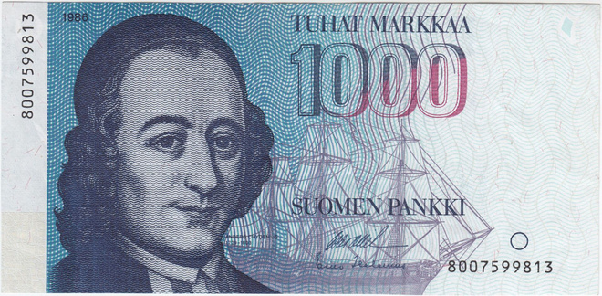 1000 Markkaa 1986 kl.5