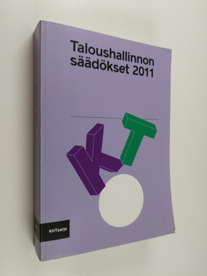 Taloushallinnon säädökset 2011