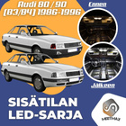 Audi 80/90 Sisätilan LED -sarja ;11 -osainen - pikkukuva 1