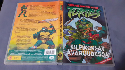 Teenage Mutant Ninja Turtles Kilpikonnat Avaruudessa DVD