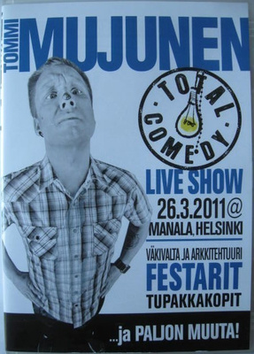 TOTAL COMEDY - TOMMI MUJUNEN DVD