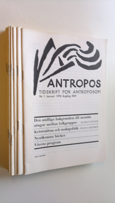 Antropos : Tidskrift för antroposofi - Nr. 1-10 1978 Janu...