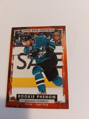 2015-16 Upper Deck Portfolio #208 Joonas Donskoi RC