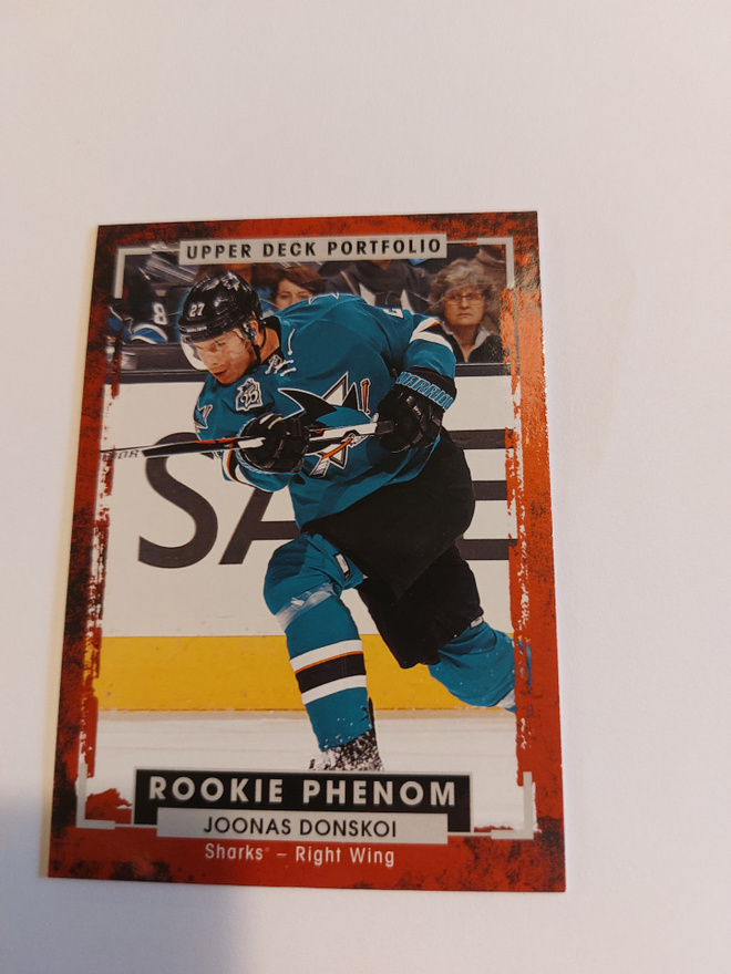 2015-16 Upper Deck Portfolio #208 Joonas Donskoi RC