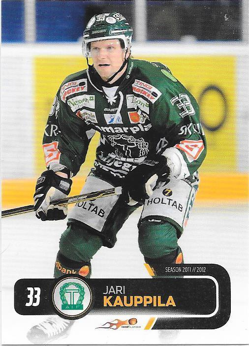 2011-12 Allsvenskan #227 Jari Kauppila Tingsryd Pelicans