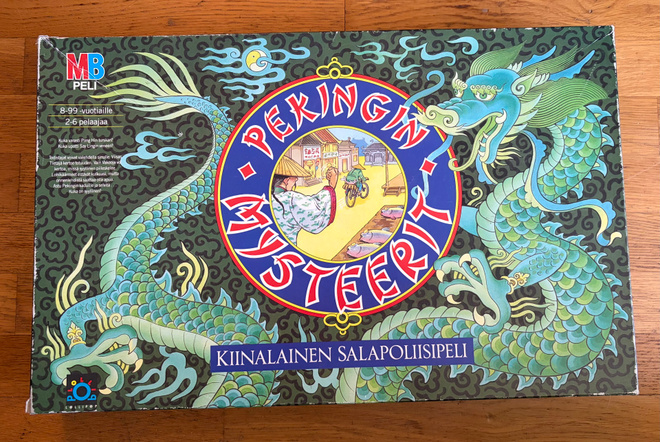 Pekingin mysteerit vanha lautapeli