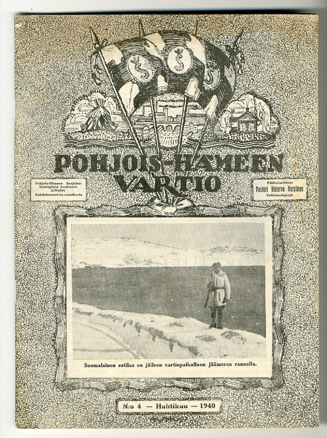 Pohjois-Hämeen vartio 4/1940 Huhtikuu