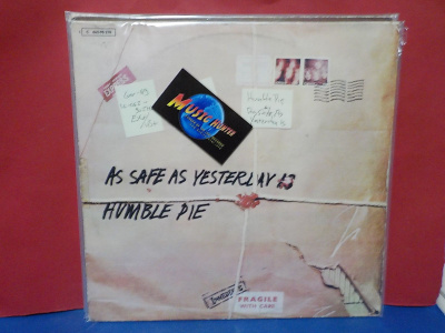 HUMBLE PIE - AS SAFE AS YESTERDAY IS EX+/VG+ LP