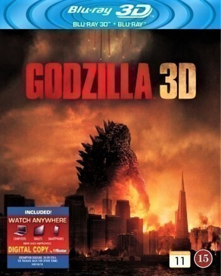 Godzilla 3D/2D Combo (2Levyä)(A,B,C)(Blu-Ray)