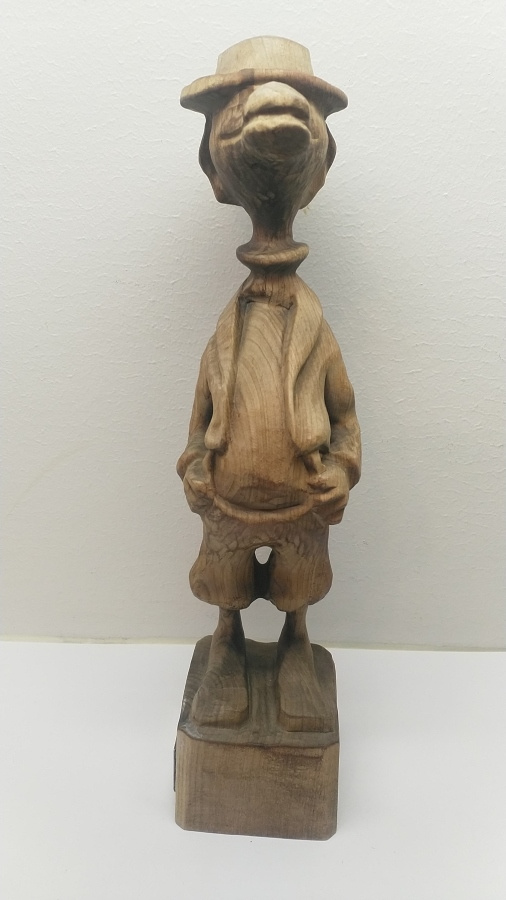 Georg Öhman sorsa puu figuuri, hopealaatalla