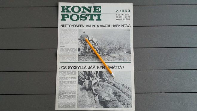 Koneposti lehti 2/1969 (Fiskars & Wärtsilä) 1969