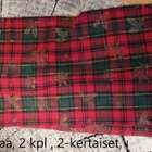 KUUSENVIHREÄ iso PÖYTÄLIINA ja yhteensopiva KAPPA - pikkukuva 2
