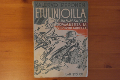 Kalervo Reponen:Etulinjoilla.4.P.1940.Nid.