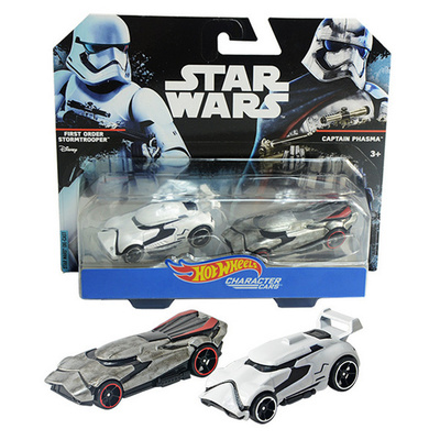Star Wars 1st Order Stormtrooper & Captain Phasma Cars UUSI