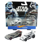 Star Wars 1st Order Stormtrooper & Captain Phasma Cars UUSI - pikkukuva 1