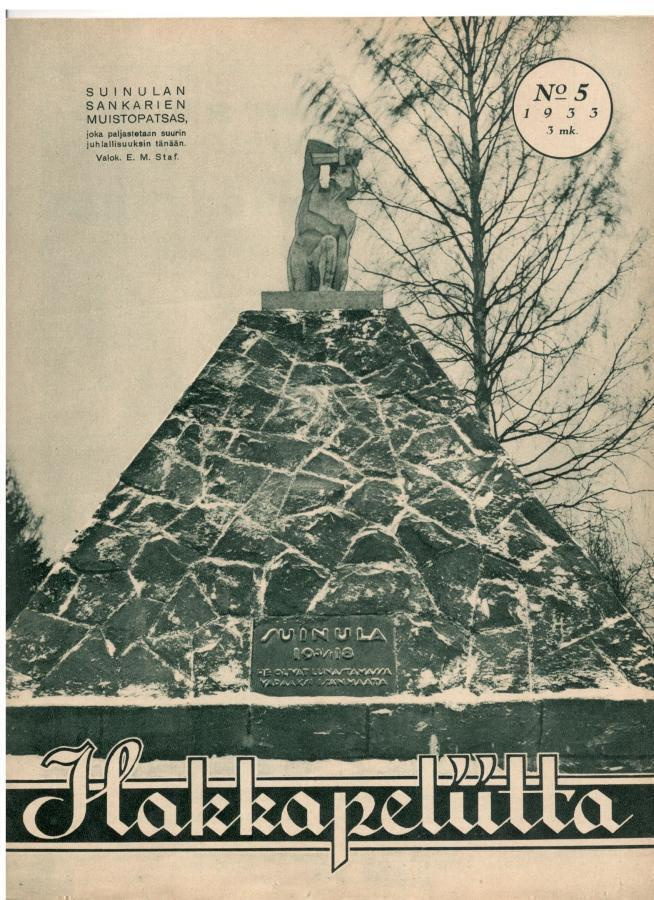 Hakkapeliitta 5/1933, Suomen Suojeluskuntajärjestö