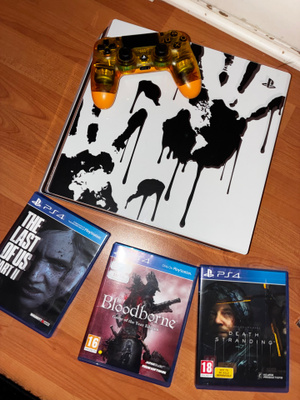 PS4 pro 1 Tb Death Stranding pelikonsoli