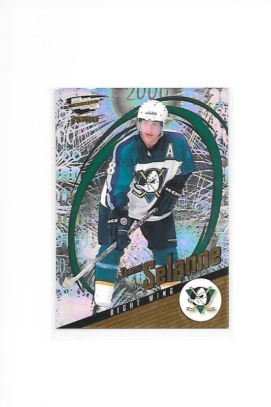 1999-00 Revolution #4 Teemu Selänne Anaheim Ducks