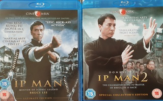 IP MAN 1 & 2  BLU-RAY