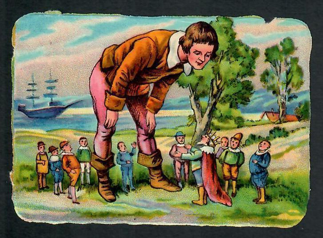 PZB 1111 - Satunelkku - Gulliverin matkat - 1940-50-luvulta