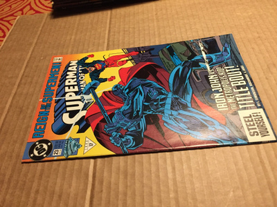 DC SUPERMAN THE MAN OF STEEL 23/1993 HYVÄ