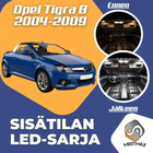 Opel Tigra B Sisätilan LED-sarja 5-osainen - pikkukuva 1