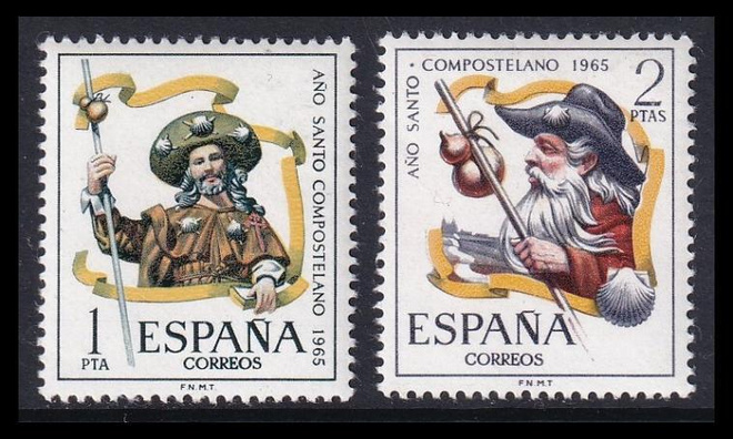 Espanja 1557-8 ** Compostelan pyhä vuosi (1965)