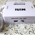Mini RCA AV Composite to HDMI Audio Video Adapteri - pikkukuva 1