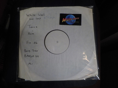 TANNA - HÄN M- 12" SINGLE WHITE LABEL RARE KOE LEVY