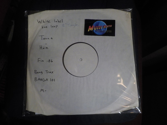 TANNA - HÄN M- 12" SINGLE WHITE LABEL  RARE KOE LEVY