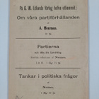 Viktor Magnus Born (friherre von) : Det svenska partiet -... - pikkukuva 2