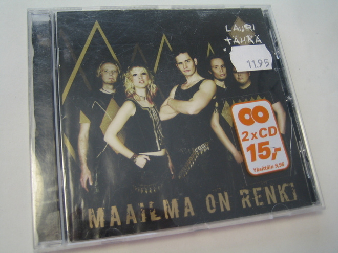 Lauri Tähkä - Maailma on renki (CD)