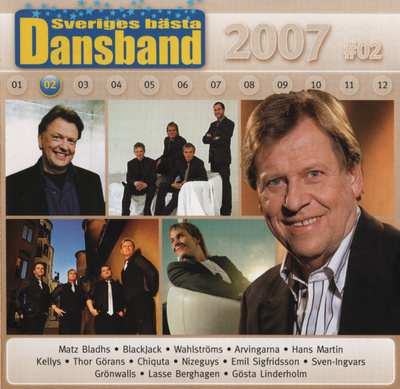 Sveriges Bästa Dansband - 2007 - Vol. 2 CD